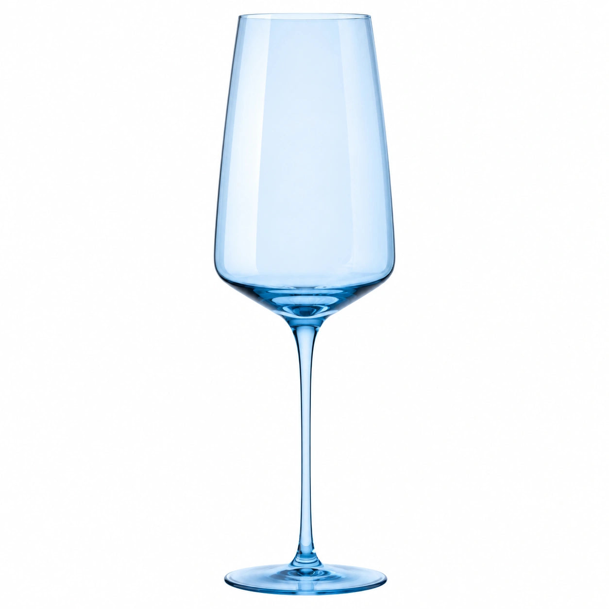 Elegantes Blaues Weinglas 500ml