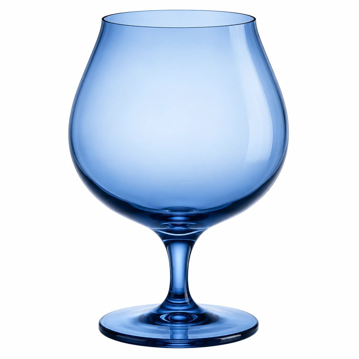 Blaues Ballon Weinglas 500ml