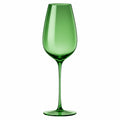 Grünes Weinglas 350 ml, Tulpenform
