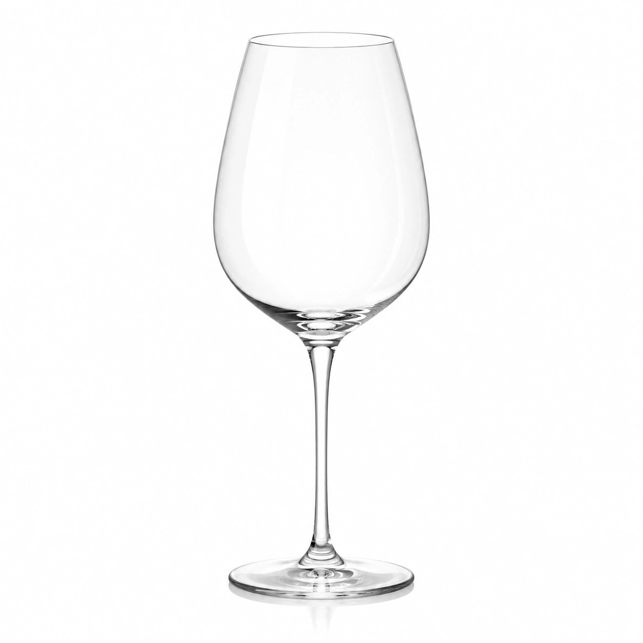 Rotweinglas 850ml Tulpenform Transparent