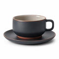 Espressotasse mit Untertasse Keramik Dunkelblau